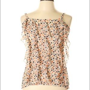 Polka Dot Sheer Blouse !